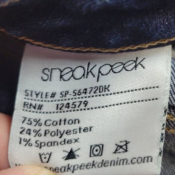 Sneak peek low-rise denim shorts S - Picture 5 of 5